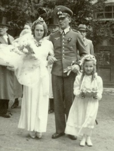 Karl-Heinz Vetterlein und Maria geb. Saugel am 12. April 1942