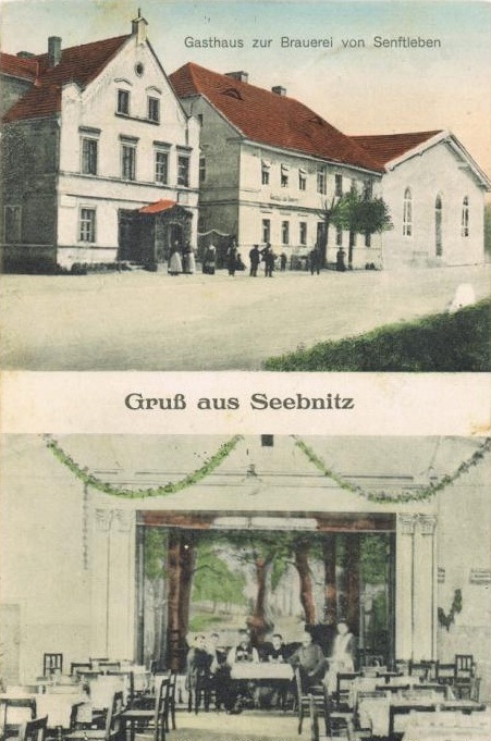 Gasthaus zur Brauerei von Senftleben in Seebnitz