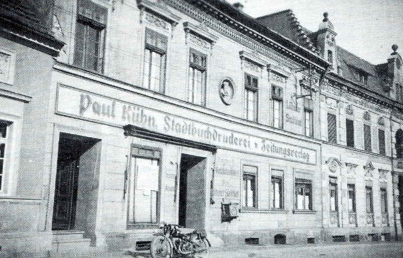Paul Kühn - Stadtbuchdruckerei und Zeitungsverlag