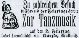 Anzeigen im Lübener Stadtblatt vom 4.6.1892